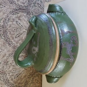 Art Pottery Covered Casserole